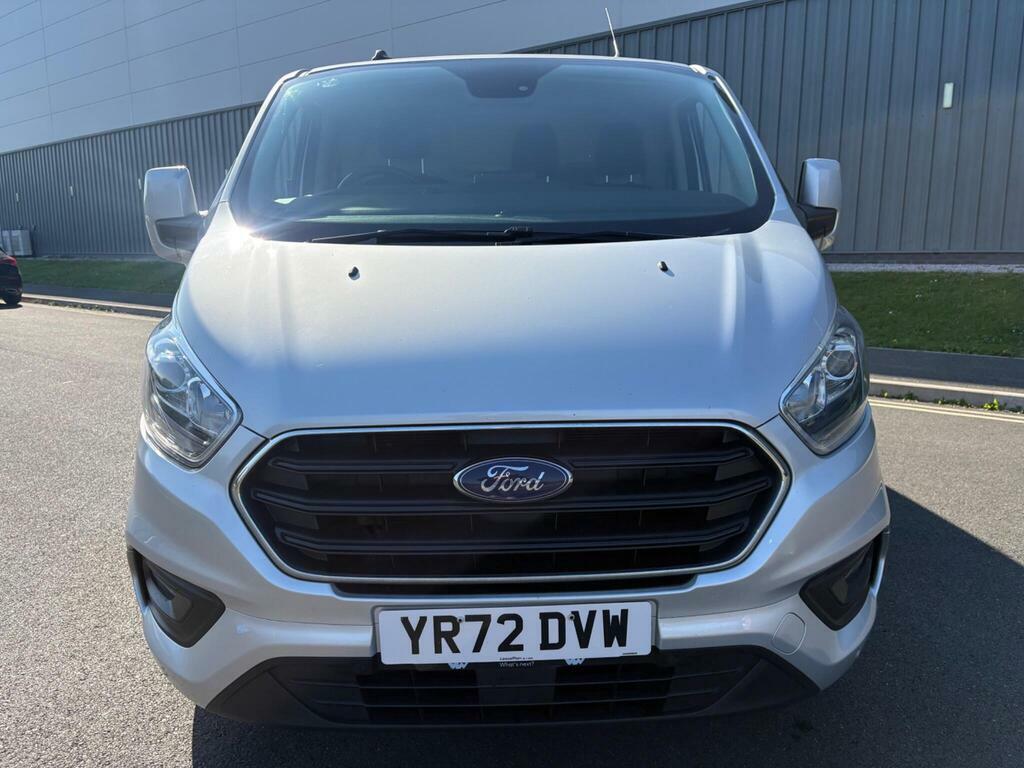 Ford Transit Custom 2.0 300 Ecoblue Limited L2 H1 Euro 6 S S YR72DVW Silver #2