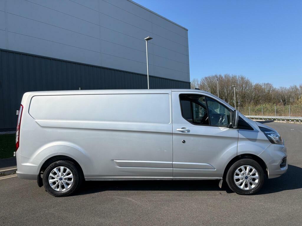 Ford Transit Custom 2.0 300 Ecoblue Limited L2 H1 Euro 6 S S YR72DVW Silver #5