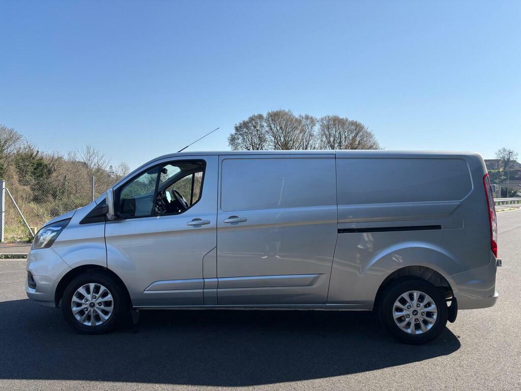 Ford Transit Custom 2.0 300 Ecoblue Limited L2 H1 Euro 6 S S YR72DVW Silver #3
