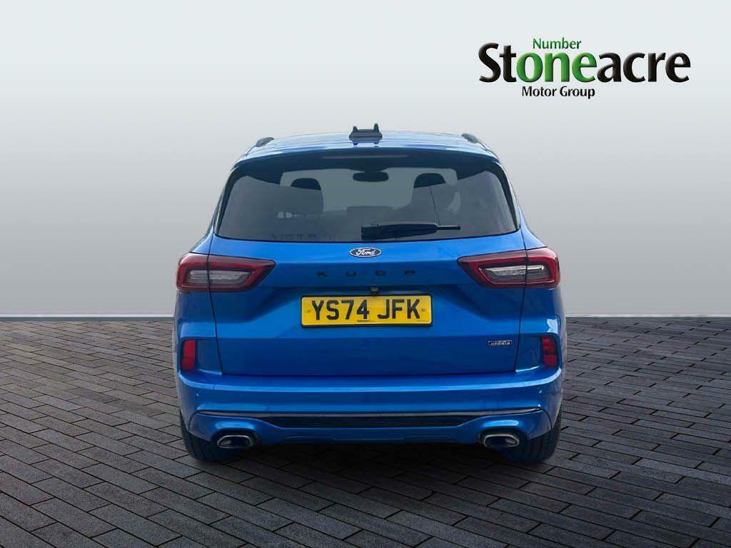 Ford Kuga 2.5 Ecoboost Duratec 14.4Kwh St-line X Cvt Euro 6 YS74JFK Blue #4
