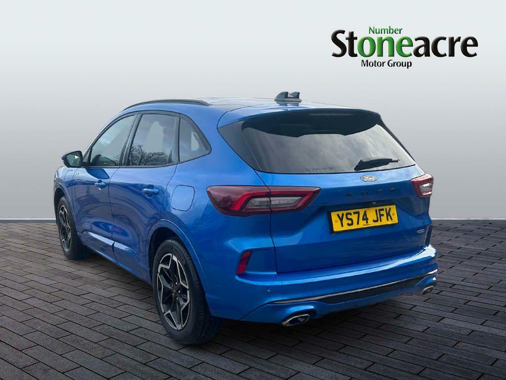 Ford Kuga 2.5 Ecoboost Duratec 14.4Kwh St-line X Cvt Euro 6 YS74JFK Blue #5