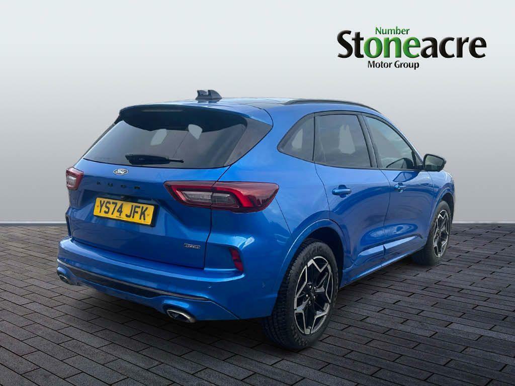 Ford Kuga 2.5 Ecoboost Duratec 14.4Kwh St-line X Cvt Euro 6 YS74JFK Blue #3