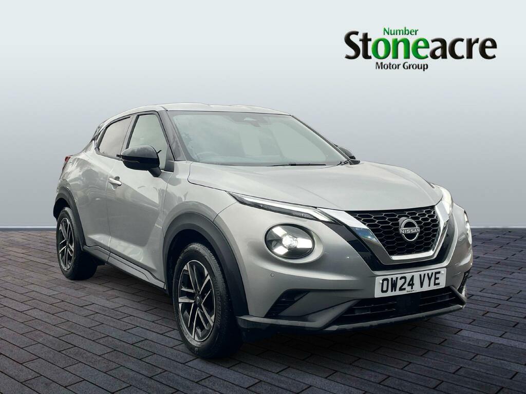 Nissan Juke 1.0 Dig-t N-connecta Dct Euro 6 Ss OW24VYE Silver