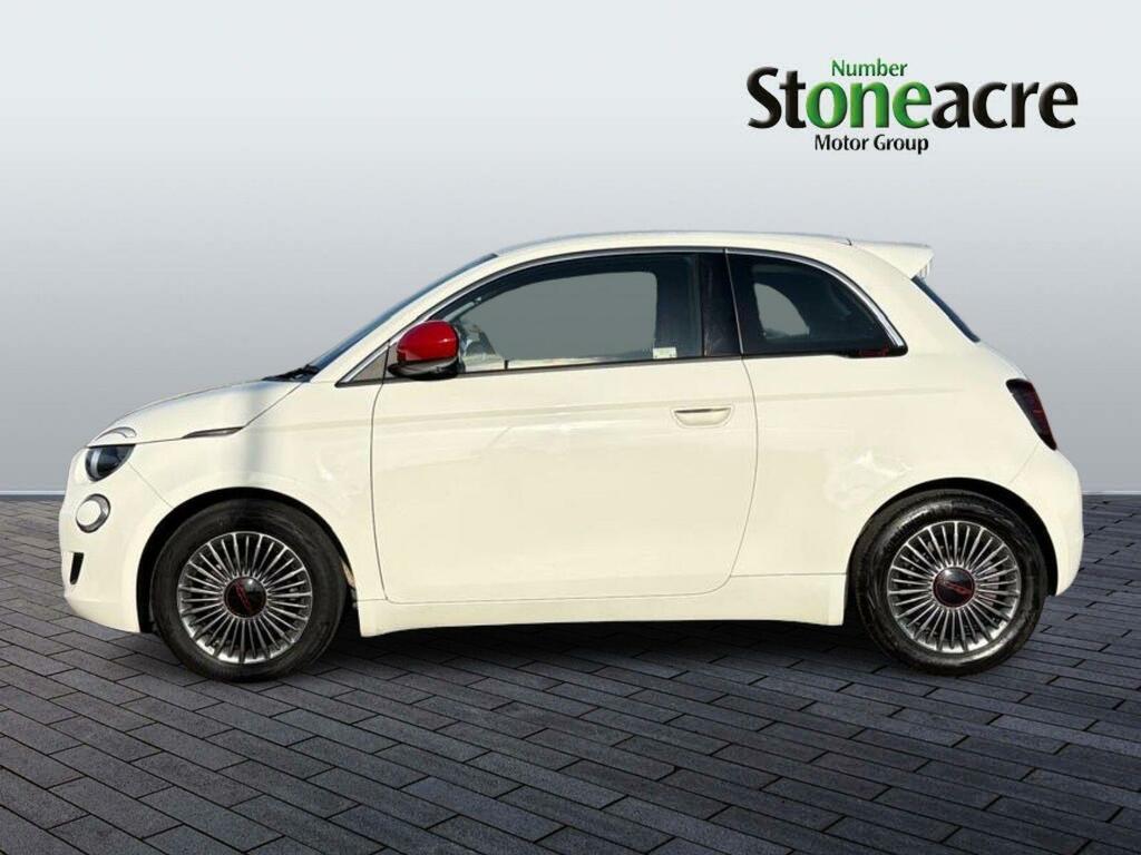 Fiat 500E 24Kwh Red MT22RUV White #5