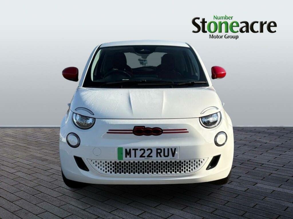 Fiat 500E 24Kwh Red MT22RUV White #2