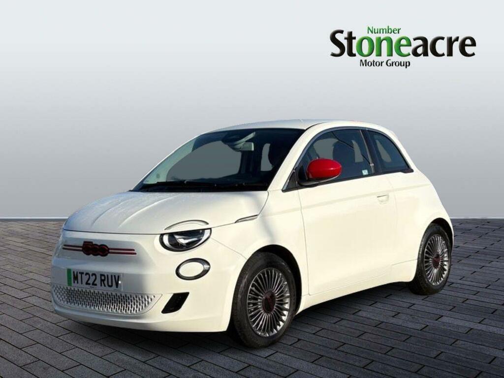 Fiat 500E 24Kwh Red MT22RUV White #3