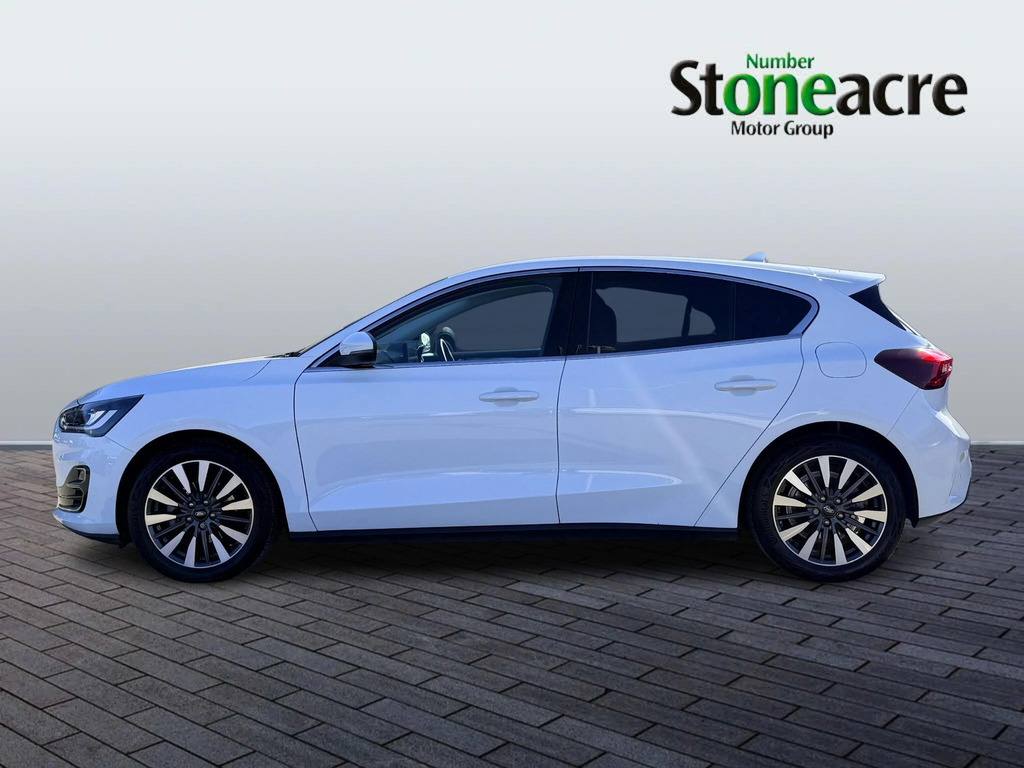 Ford Focus 1.0T Ecoboost Mhev Titanium Vignale Dct Euro 6 S White #5