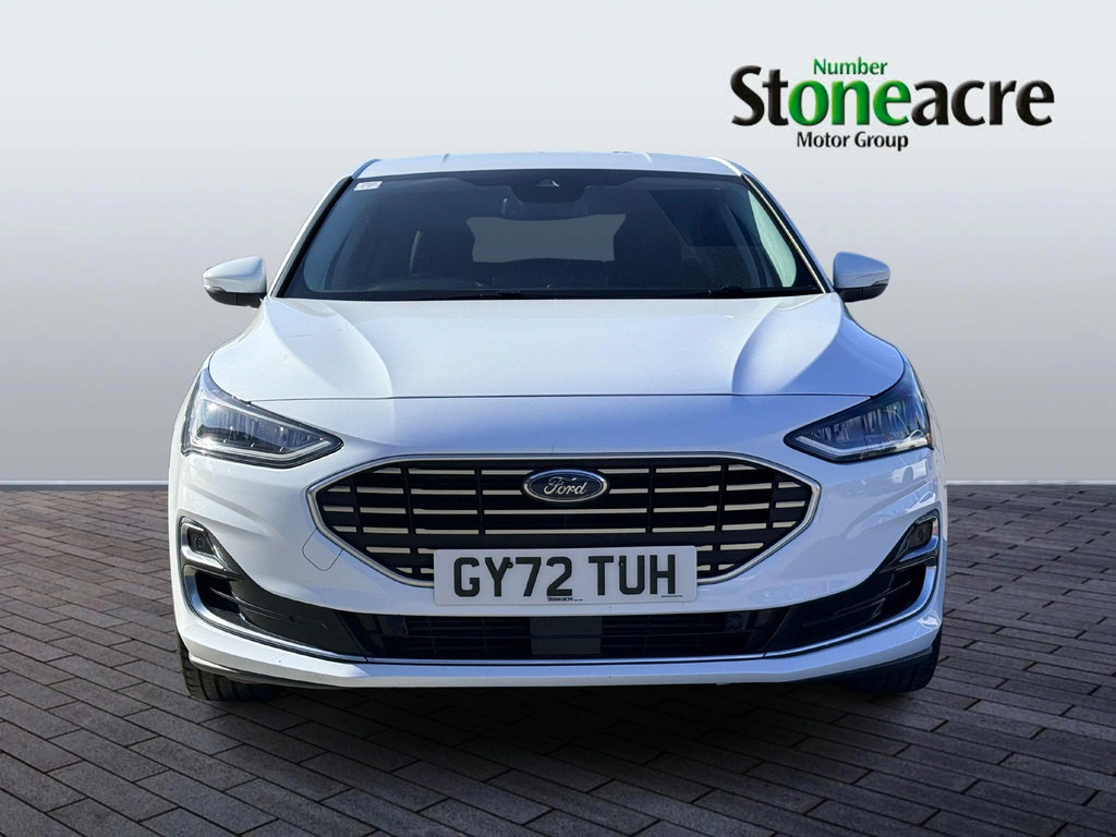 Ford Focus 1.0T Ecoboost Mhev Titanium Vignale Dct Euro 6 S White #2