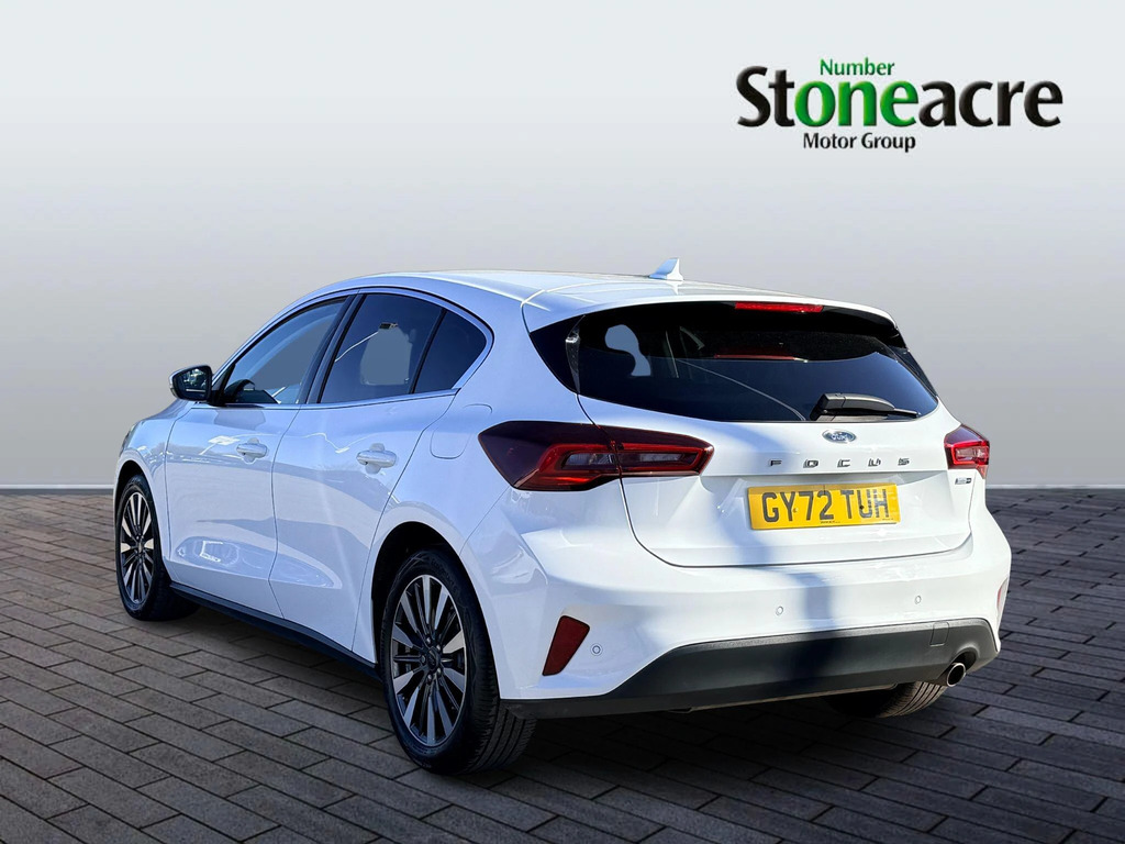 Ford Focus 1.0T Ecoboost Mhev Titanium Vignale Dct Euro 6 S White #4