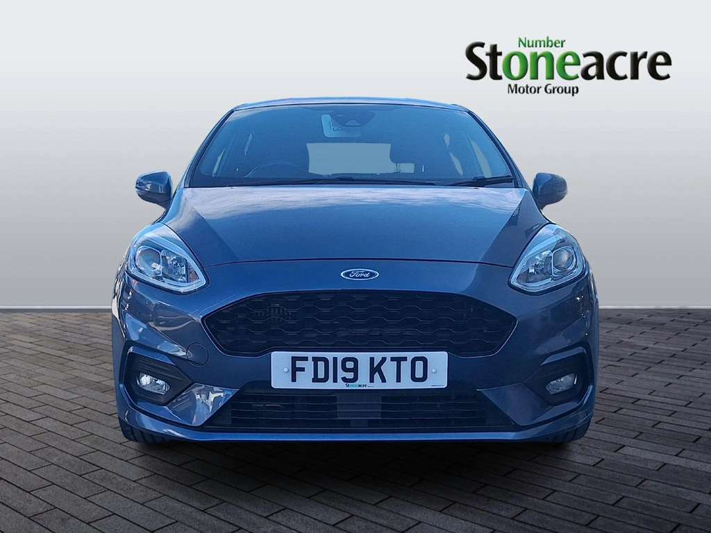 Ford Fiesta 1.0 Ecoboost 125 St-line FD19KTO Blue #2