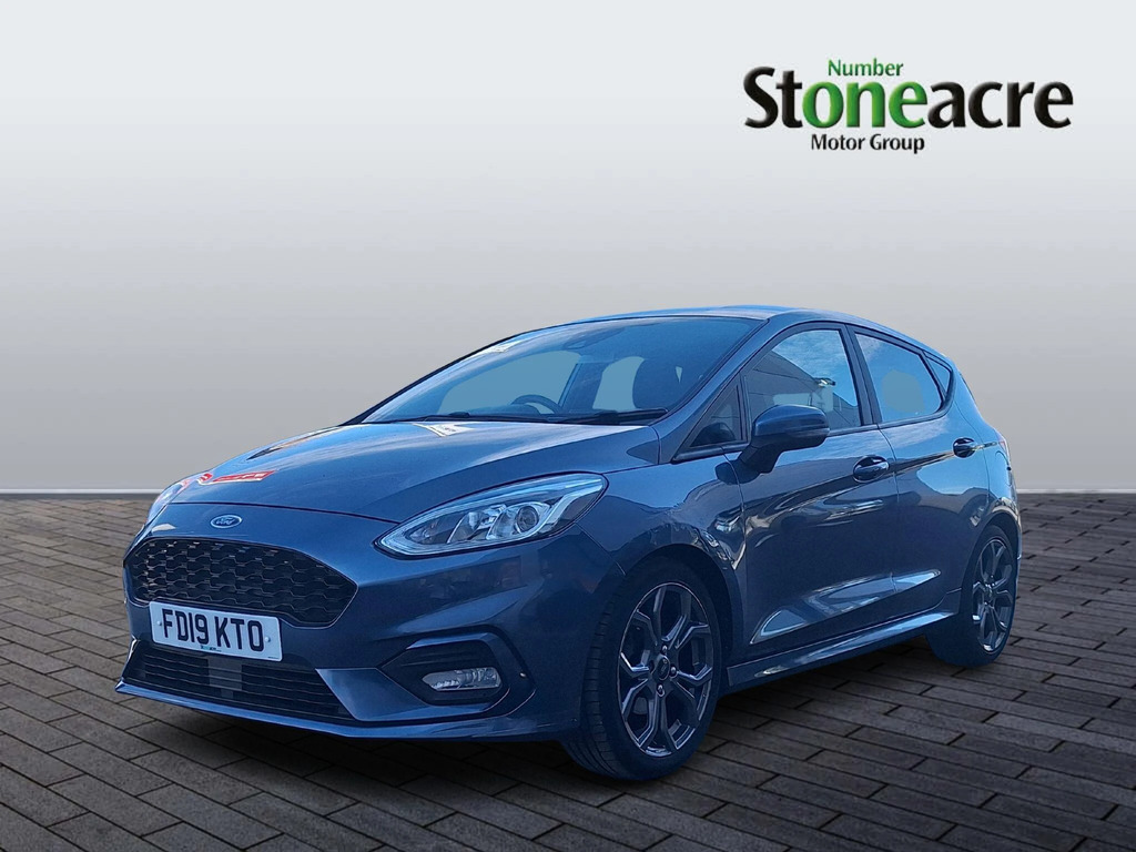 Ford Fiesta 1.0 Ecoboost 125 St-line FD19KTO Blue #3