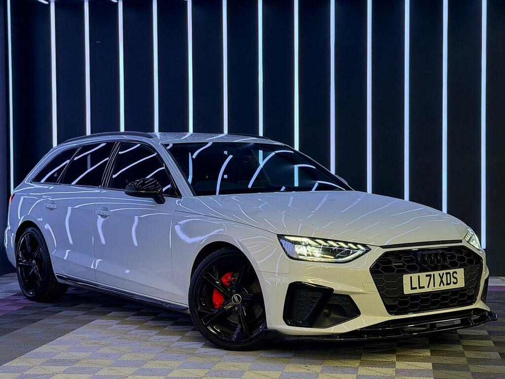 Audi A4 Avant 2.0 Tdi 40 Black Edition S Tronic Quattro Euro 6 White