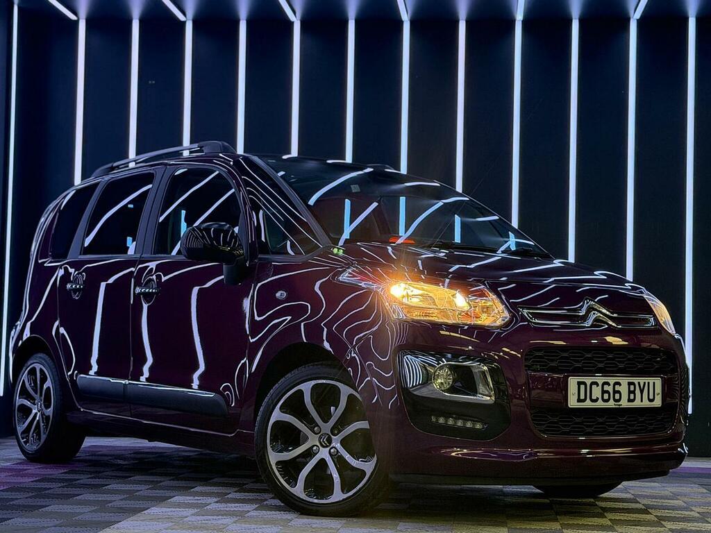 Citroen C3 Picasso 1.6 Bluehdi Platinum Euro 6 DC66BYU Purple #3