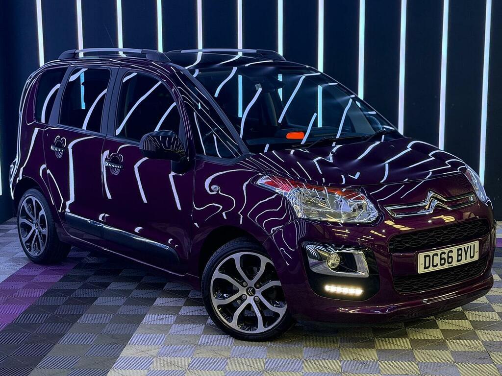 Citroen C3 Picasso 1.6 Bluehdi Platinum Euro 6 DC66BYU Purple #2