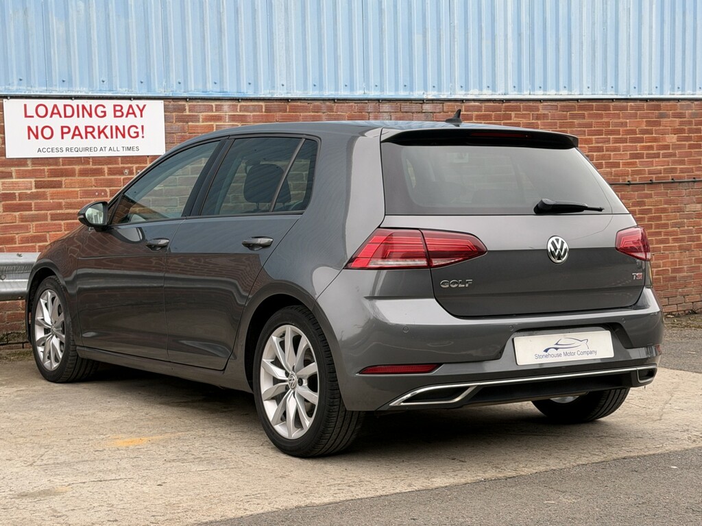 Volkswagen Golf Hatchback 1.5 Tsi Evo Gt 2017 VU67VEY Grey #3