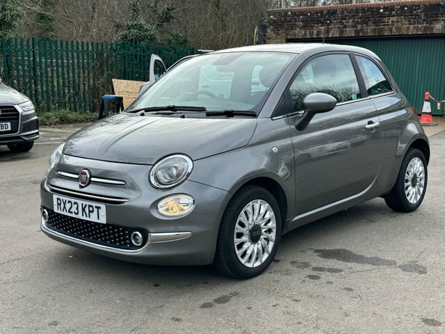 Fiat 500 1.0 Mhev Hatchback RX23KPT Grey #3