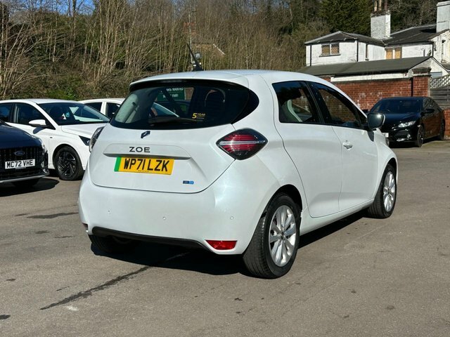 Renault Zoe R135 Ev50 52Kwh Iconic WP71LZK White #6