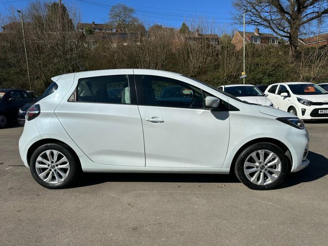 Renault Zoe R135 Ev50 52Kwh Iconic WP71LZK White #4