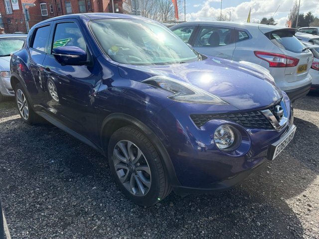 Nissan Juke 1.2 Dig-t Tekna Suv EO65OEA Blue #2