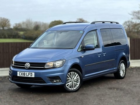 Volkswagen Caddy Maxi Life 2.0 Tdi Mpv CX18LFD Blue #2