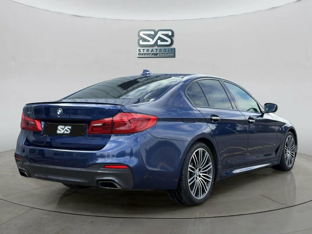 BMW 5 Series 2L M Sport PE67YJY Blue #4