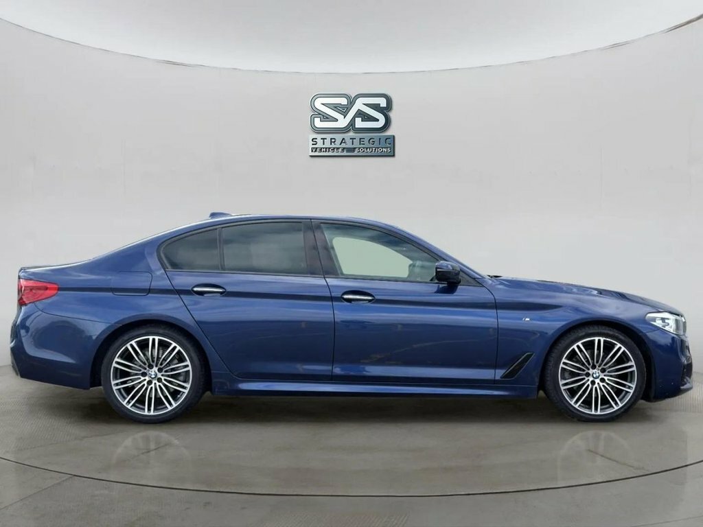 BMW 5 Series 2L M Sport PE67YJY Blue #3
