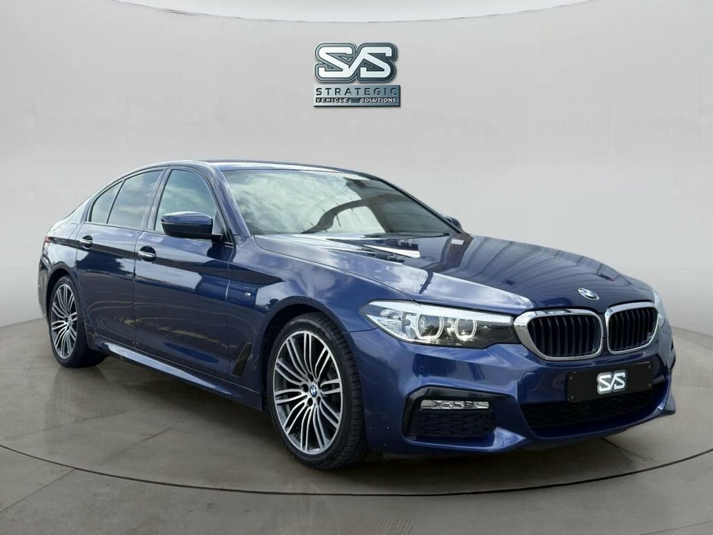 BMW 5 Series 2L M Sport PE67YJY Blue #2