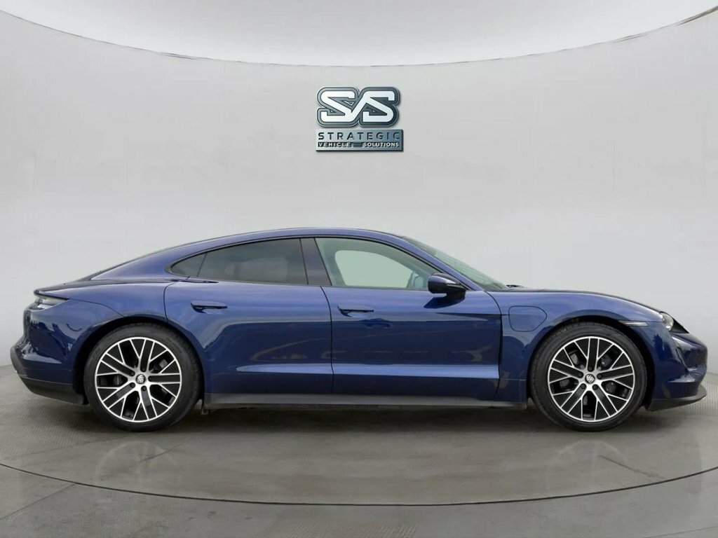 Porsche Taycan Saloon BO22SVS Blue #3