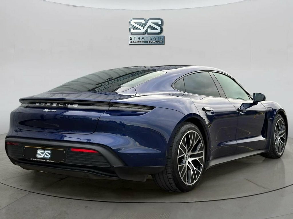 Porsche Taycan Saloon BO22SVS Blue #4