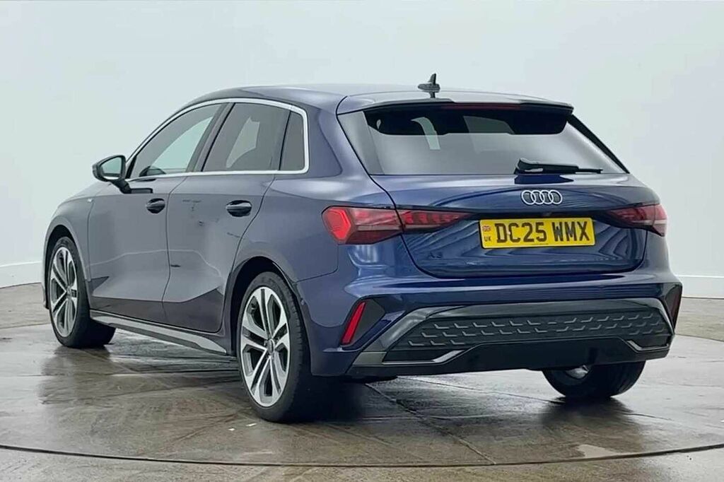 Audi A3 Sportback S Line Tfsi 150 Ps S Tronic DC25WMX Blue #3