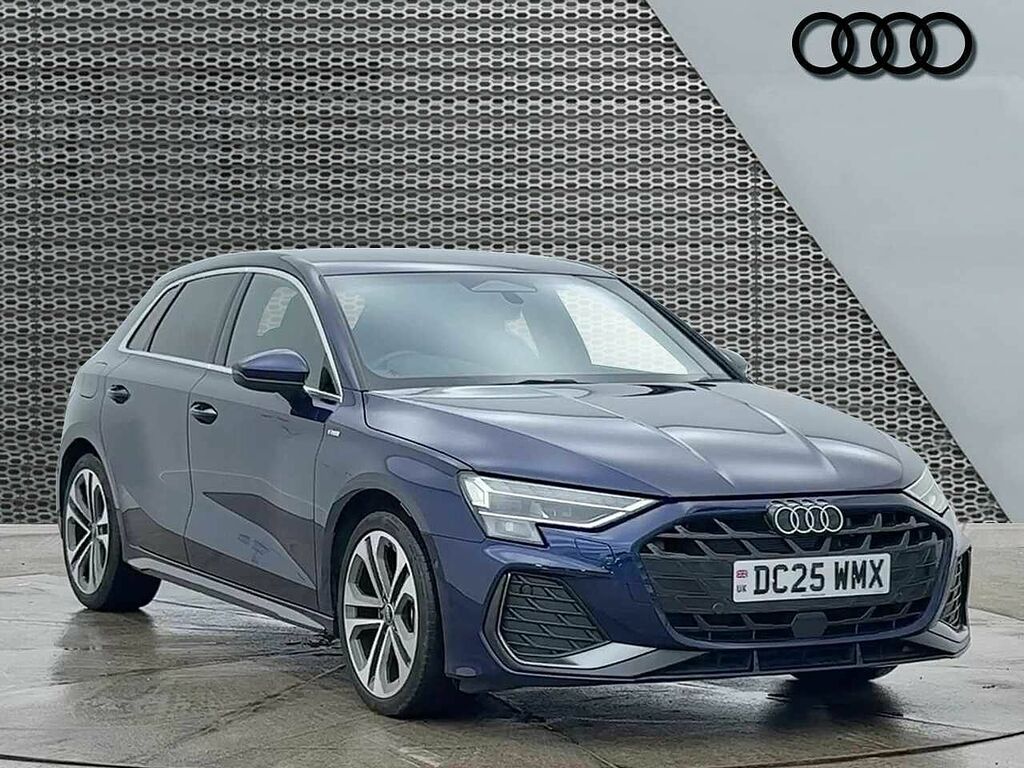 Audi A3 Sportback S Line Tfsi 150 Ps S Tronic Blue