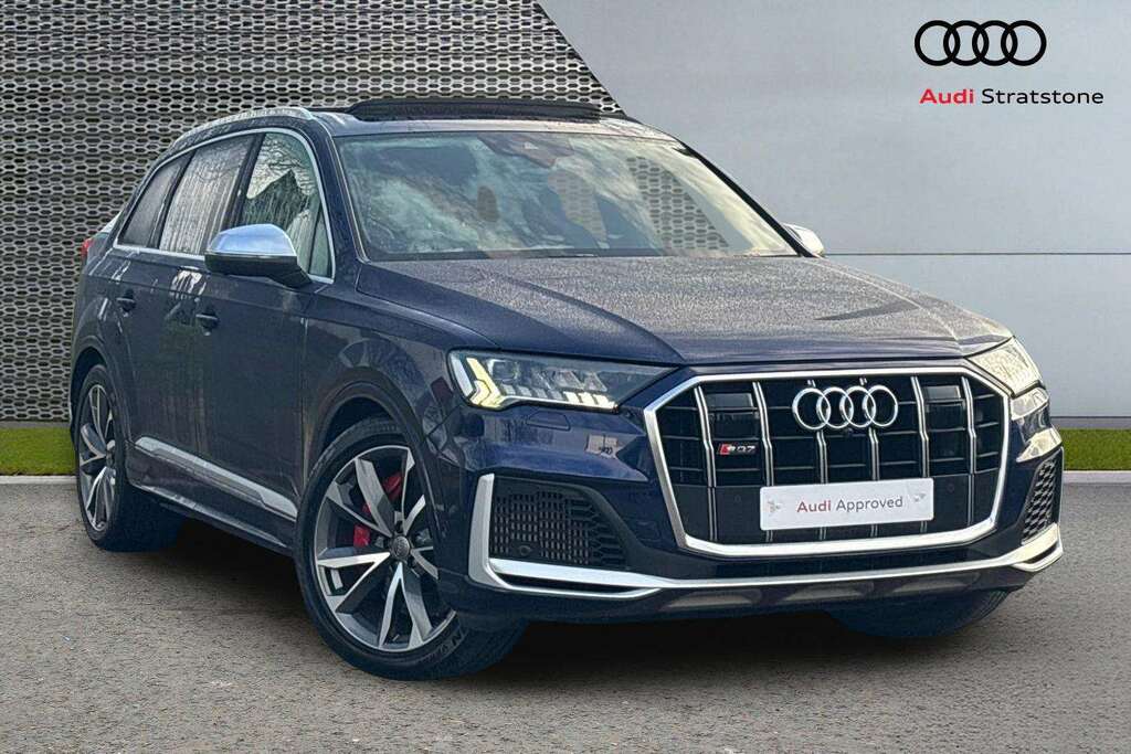 Audi Q7 Sq7 Tdi Quattro Tiptronic 2020 Blue