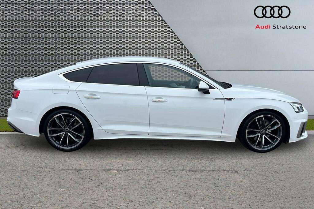 Audi A5 35 Tdi S Line S Tronic 2022 BT22ZTR White #4