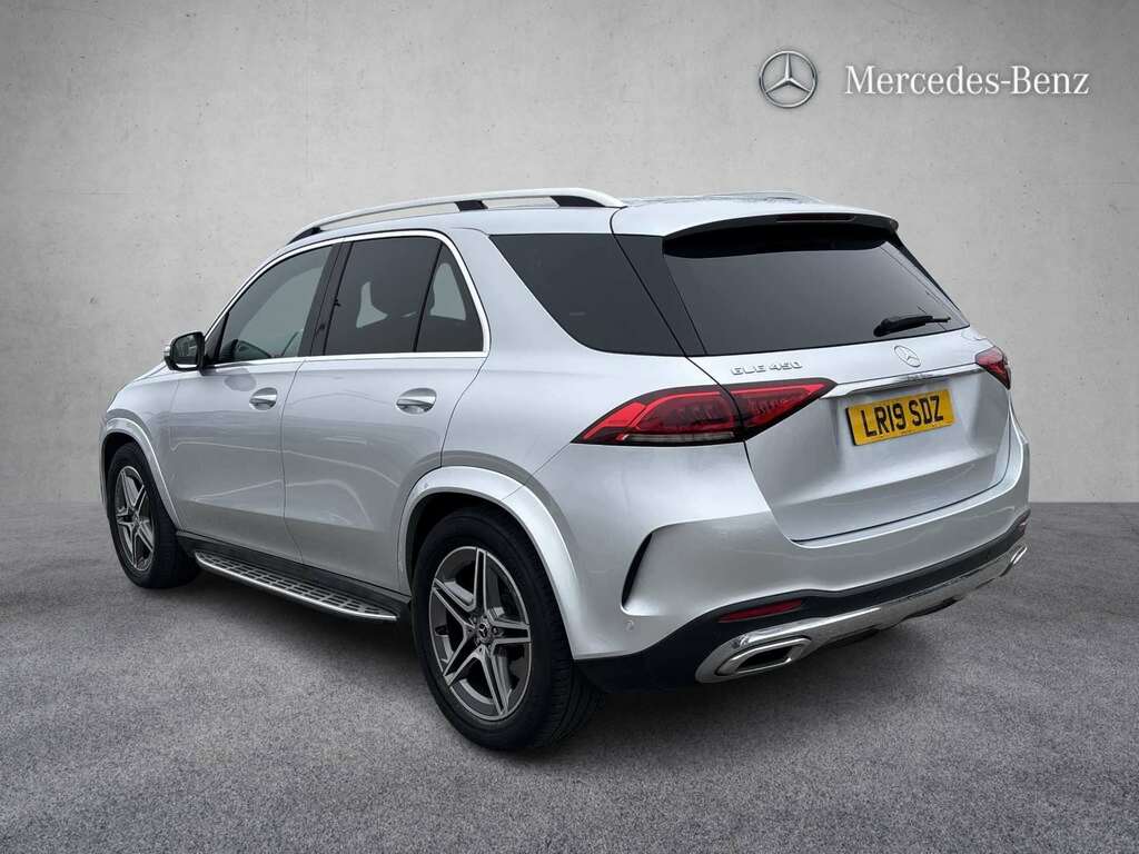 Mercedes-Benz GLE Class 450 4Matic Amg Line Prem 9G-tronic 7 St 2019 LR19SDZ Silver #2