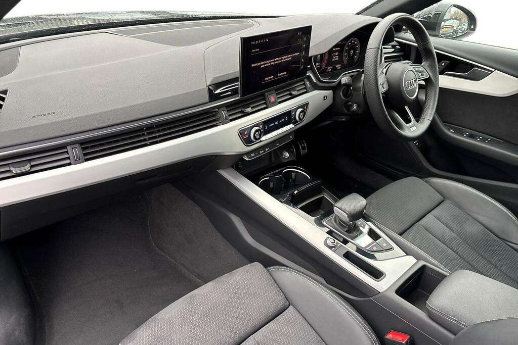 Audi A4 40 Tfsi 204 S Line S Tronic 2023 YB73FGF Black #2