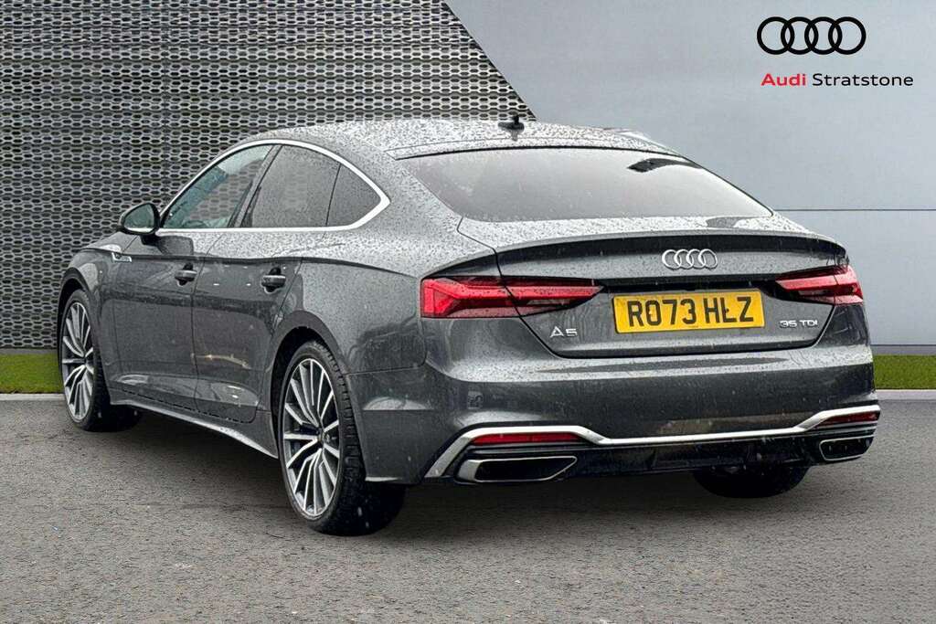 Audi A5 35 Tdi S Line S Tronic 2023 RO73HLZ Grey #3