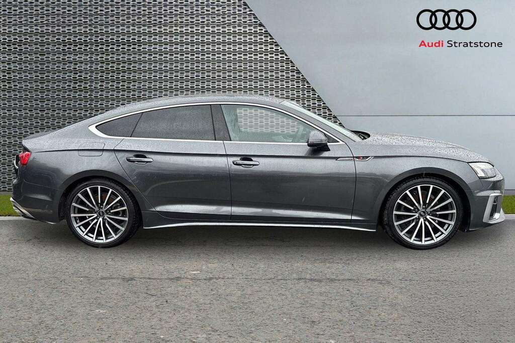 Audi A5 35 Tdi S Line S Tronic 2023 RO73HLZ Grey #4