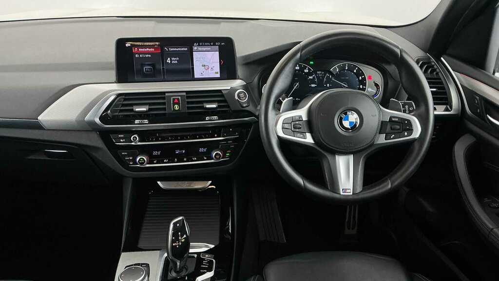 BMW X3 Xdrive20i M Sport Step 2018 YK68EXJ White #5