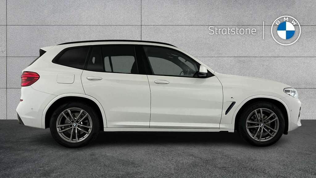 BMW X3 Xdrive20i M Sport Step 2018 YK68EXJ White #3