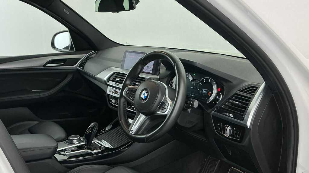 BMW X3 Xdrive20i M Sport Step 2018 YK68EXJ White #6