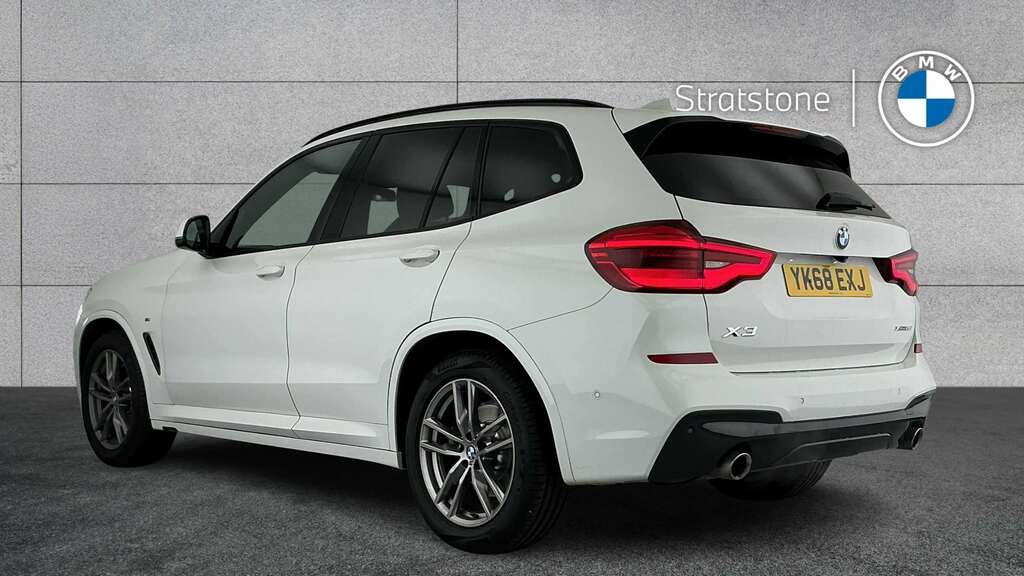 BMW X3 Xdrive20i M Sport Step 2018 YK68EXJ White #2