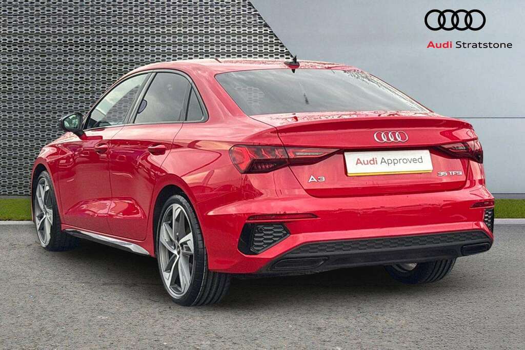 Audi A3 35 Tfsi Edition 1 S Tronic 2023 BD23MWM Red #3