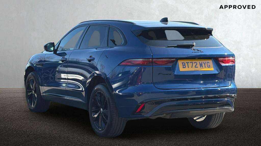 Jaguar F-Pace 2.0 D200 R-dynamic Black Awd 2022 BT72WYG Blue #2
