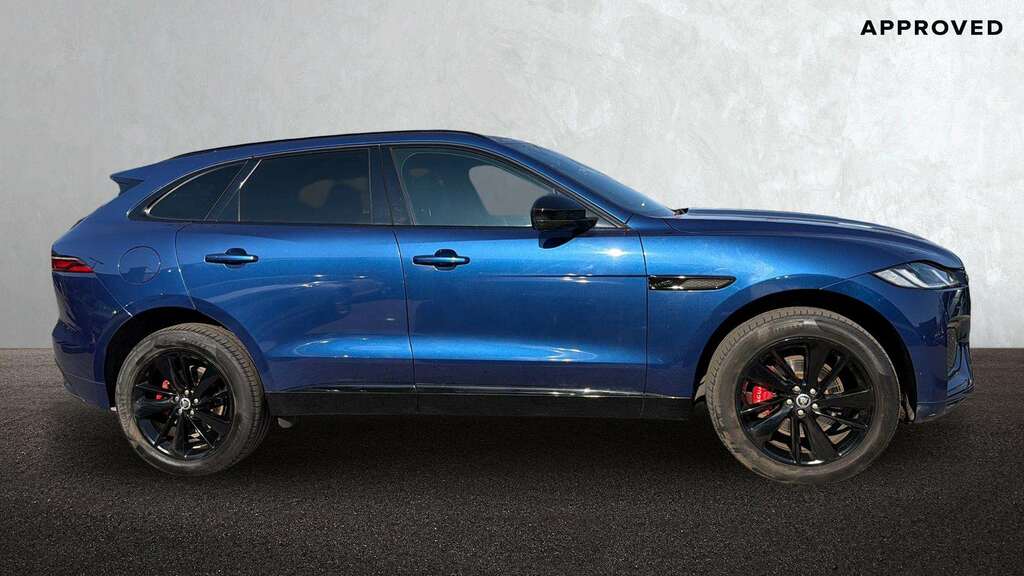 Jaguar F-Pace 2.0 D200 R-dynamic Black Awd 2022 BT72WYG Blue #5