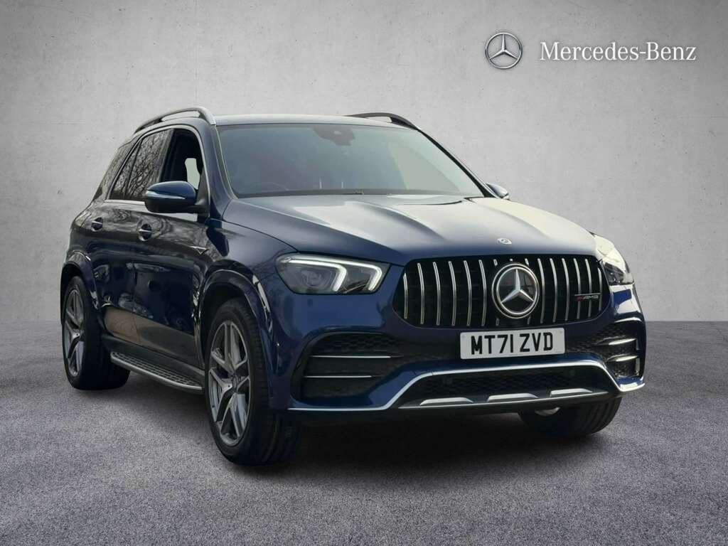 Mercedes-Benz GLE Class 53 4Matic Premium 9G-tronic 7 Seats 2021 MT71ZVD Blue #5