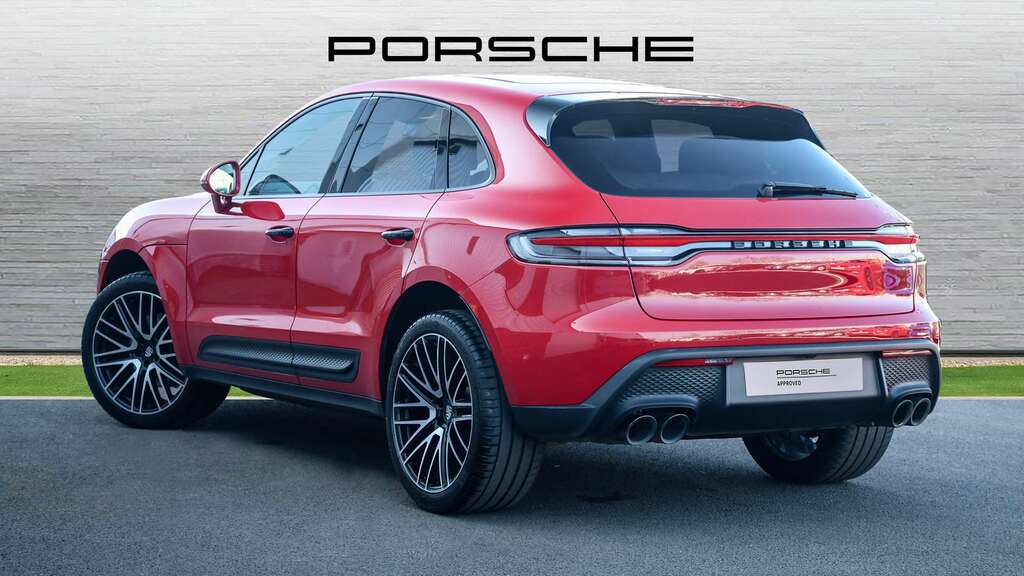 Porsche Macan S-a 2022 YY72DJD Red #4