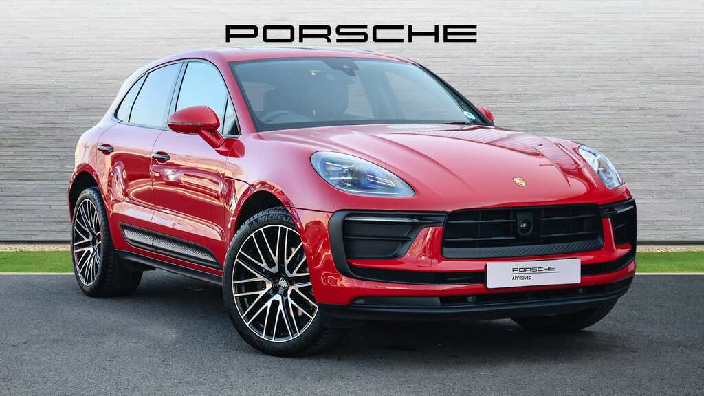Porsche Macan S-a 2022 Red
