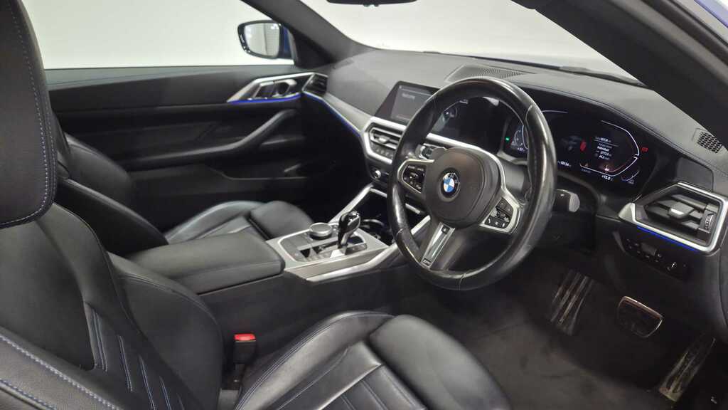 BMW 4 Series 420D Mht M Sport Step 2023 YP23NHG Blue #6