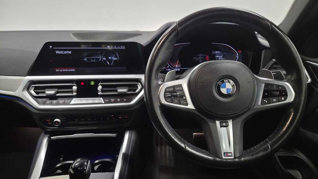 BMW 4 Series 420D Mht M Sport Step 2023 YP23NHG Blue #5