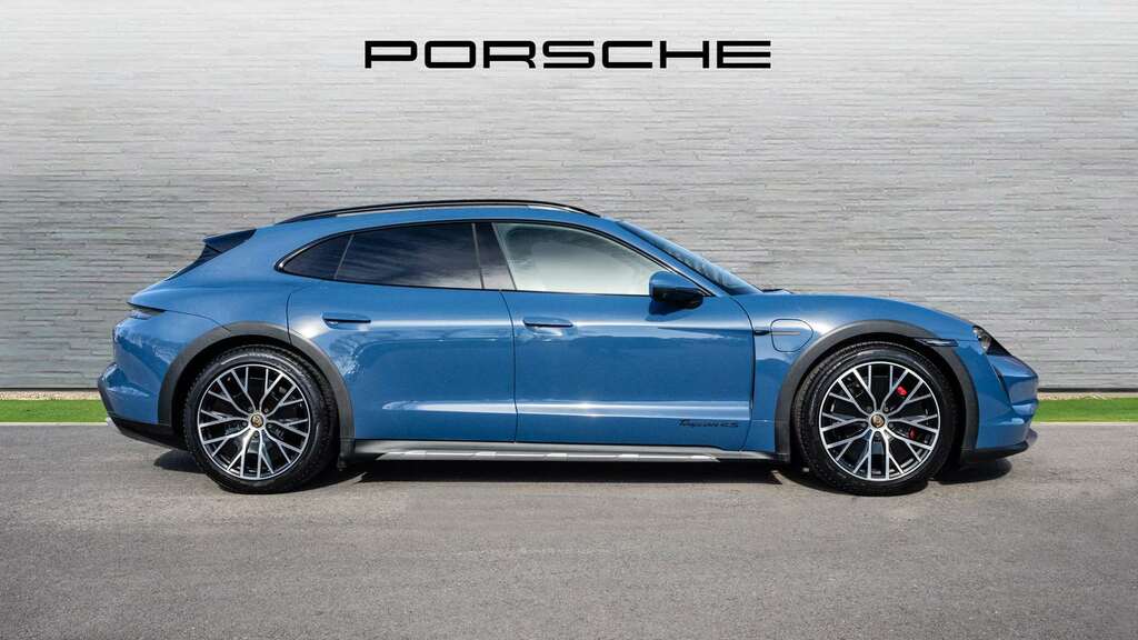 Porsche Taycan 4S Cross Turismo 2021 NK71YUB Blue #2